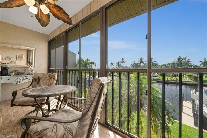 Master /Primary Bedroom Balcony. Enjoy your morning coffee as you watch the manatees and dolphins swim by.