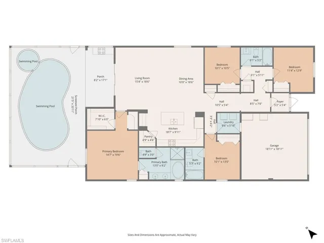 3147  Walnut Grove  LN, Alva, FL 33920