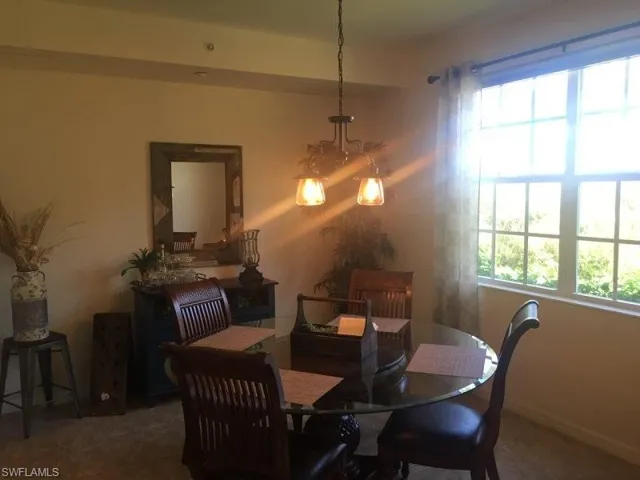 Dining room featuring healthy amount of natural light