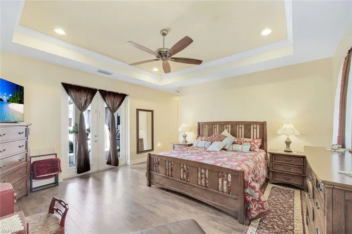 Owners Suite French Doors
