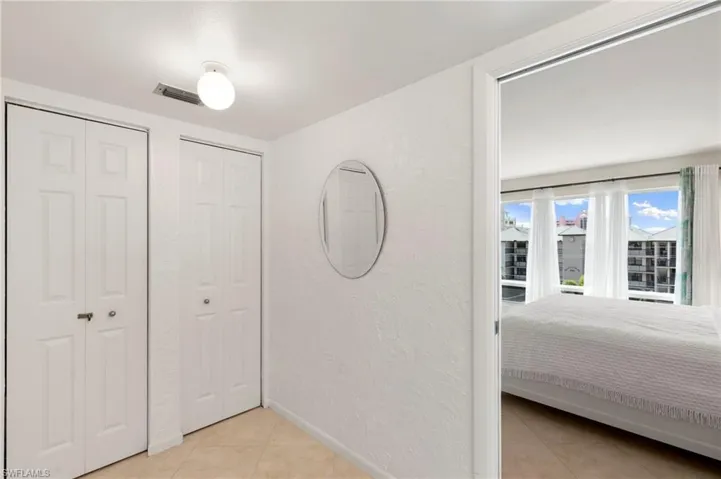 Dressing area, two standard closets, and one large walk-in closet
