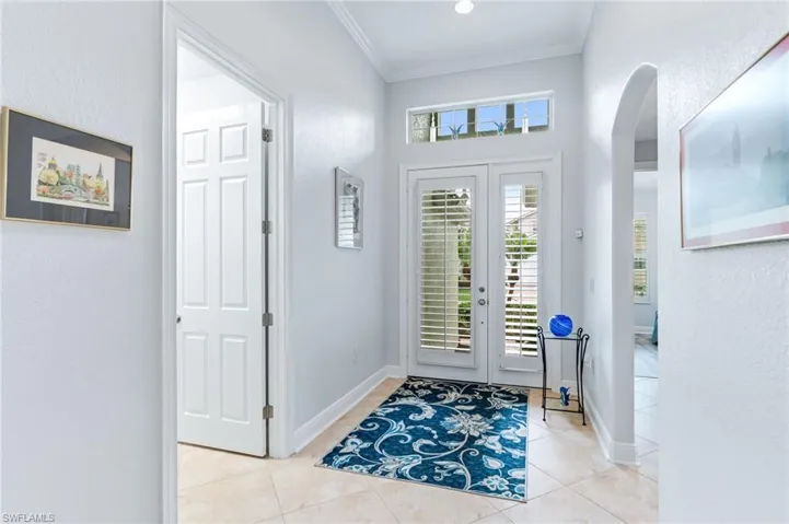 Beautiful Glass door entrance