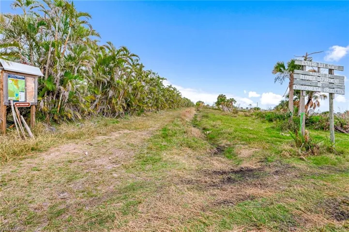 Short walk to Estero Preserve Hiking trails