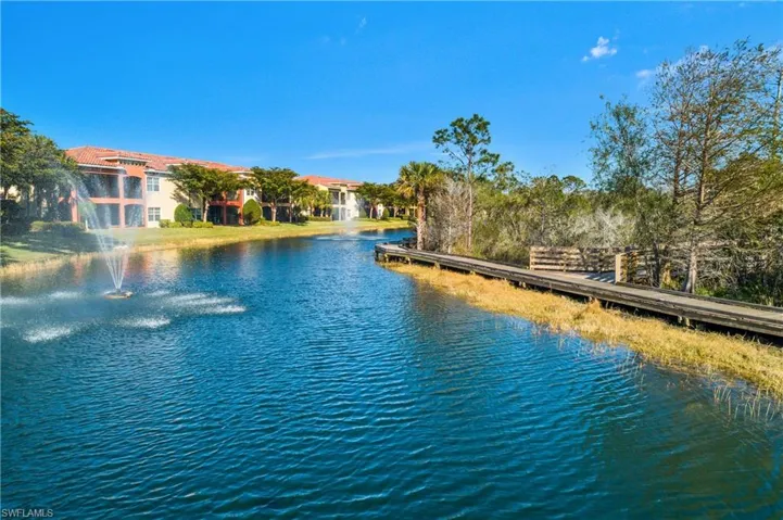 Lakes & Fountains as you walk the Boardwalk