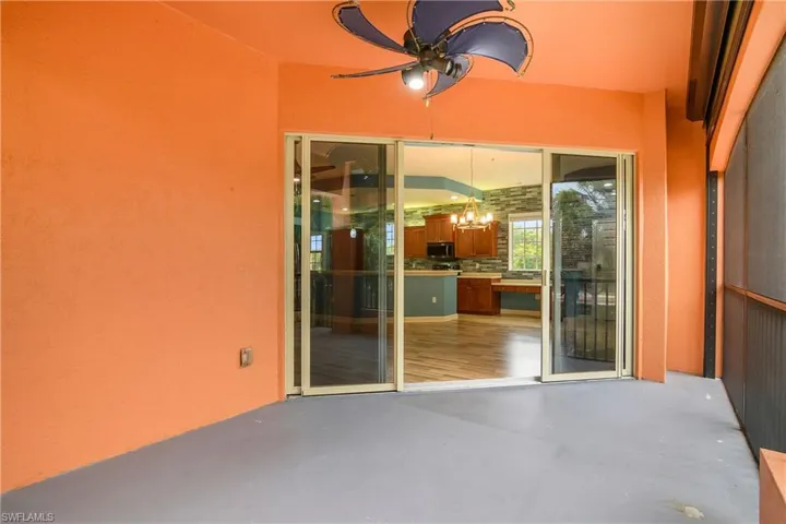 View into the Condo from Lanai