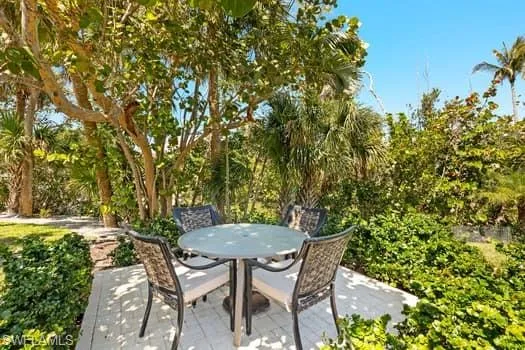 View of patio / terrace featuring outdoor dining area