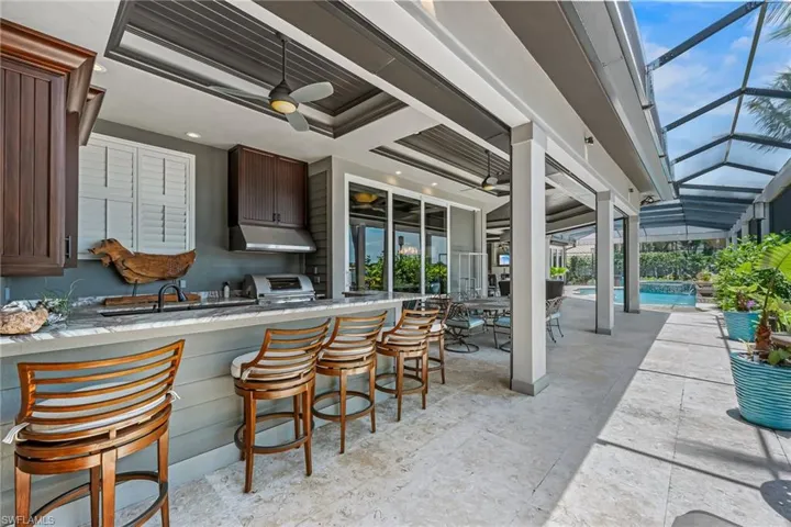 Outdoor kitchen