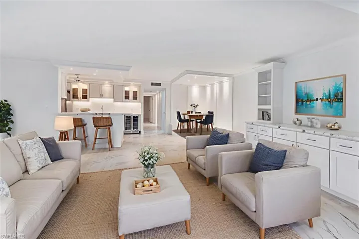 Virtually staged to show furniture options