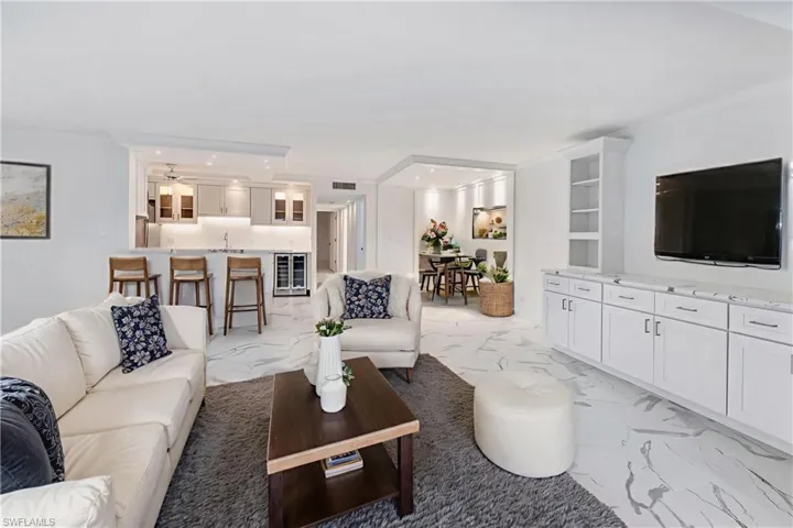 Virtually staged to show furniture options