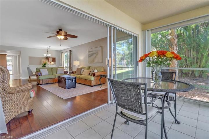 Lanai w/ bypass sliders, retractablehurricane shutter