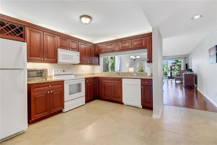 High quality wood cabinets, granite counter, 24x24 tile, appliances are included.