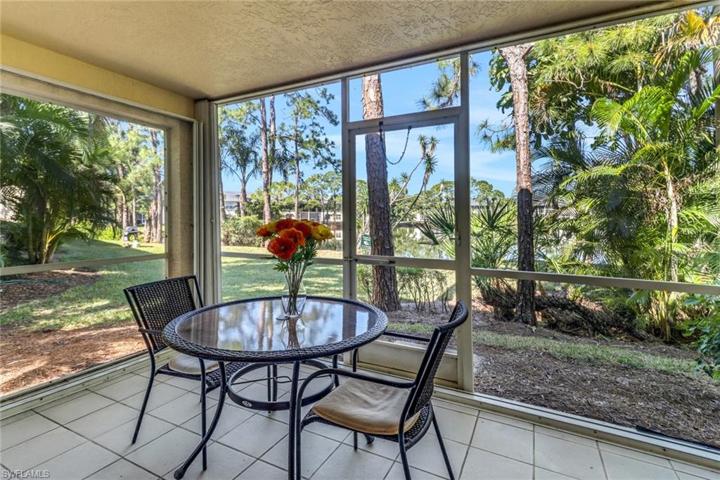 Pond view from lanai