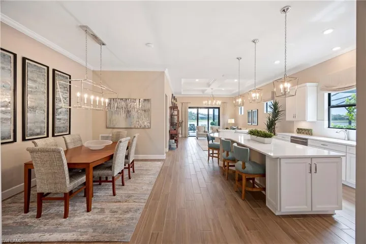 Open Great Room, Kitchen & Dining Perfect For Entertaining