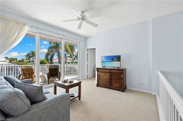 Bonus room overlooking fantastic water views from the second story!