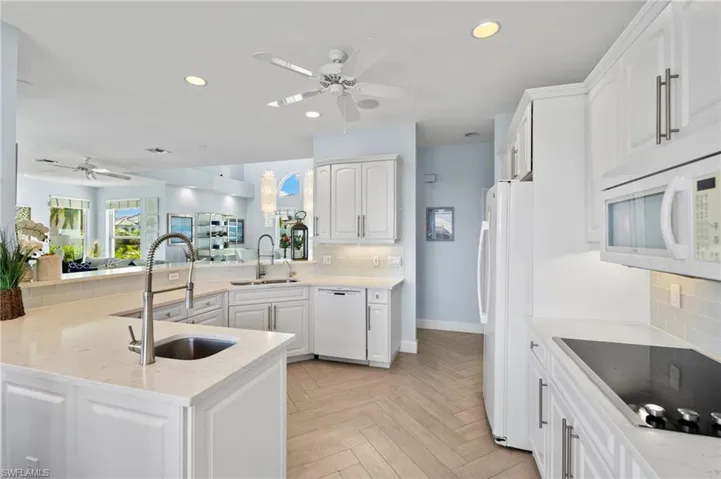 Chef kitchen with a stunning water view!