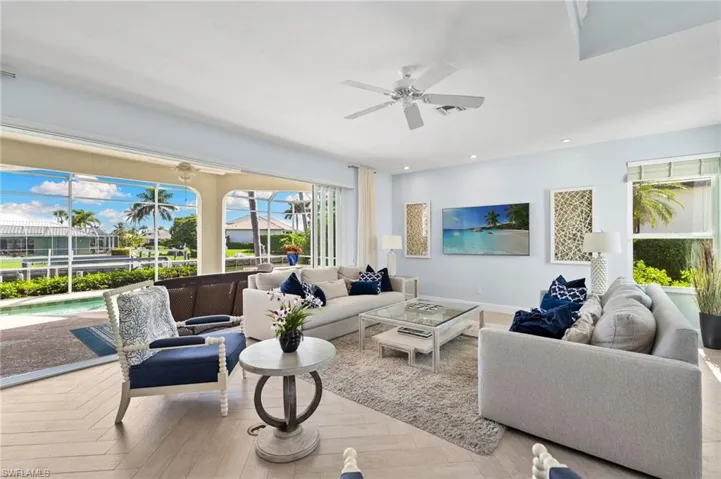 Family room with seamless flow to the lanai!