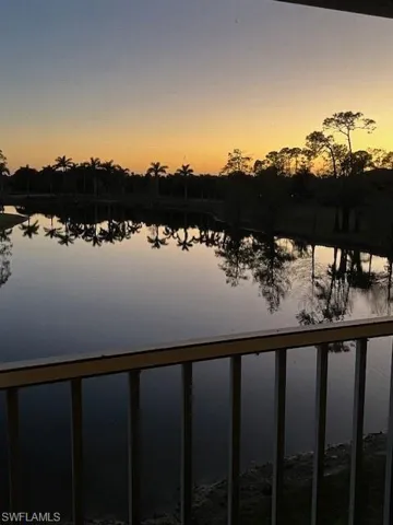View at dusk