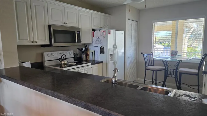 View into the kitchen