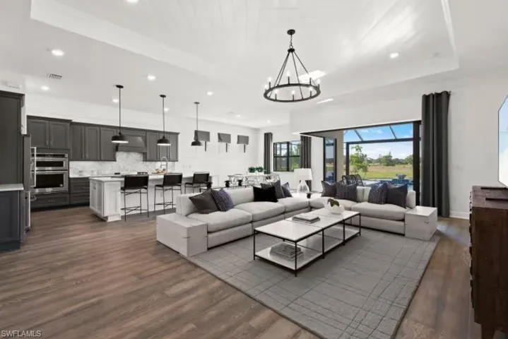 Photos are of a furnished model.