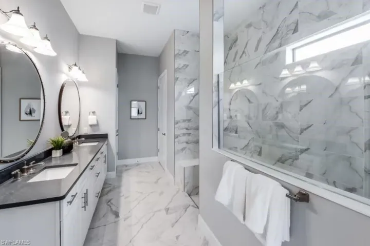 Photos are of a furnished model.