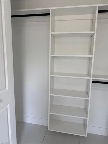View of closet