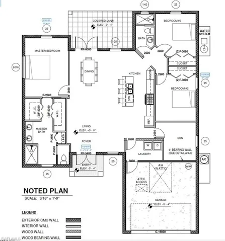 Floor plan / room layout