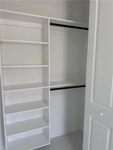 View of closet