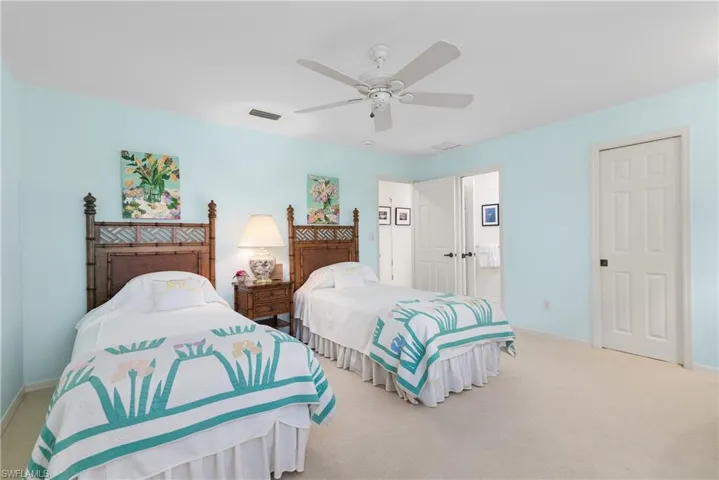 A comfortable place for guests to retire
