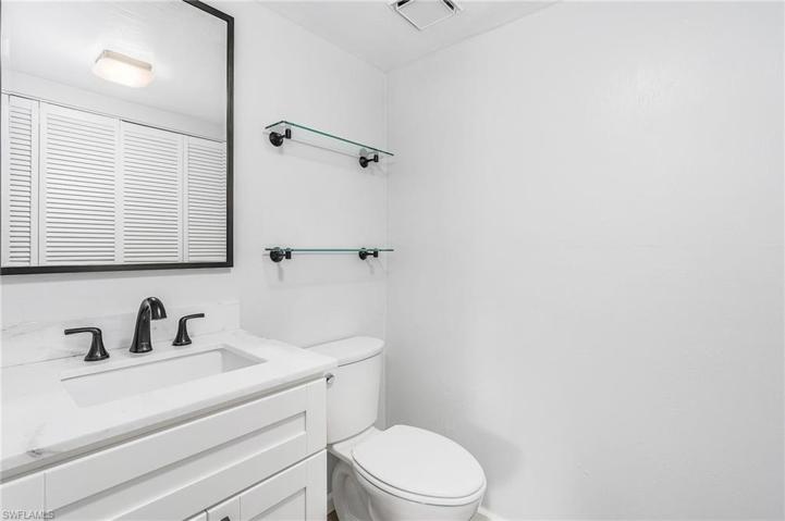 1st floor half bath