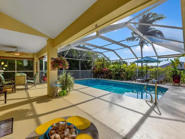 Covered Area On Pool Lanai