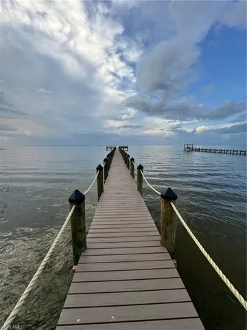 Community Dock overlooking Charlotte Harbor