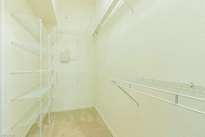 Master walk in closet.