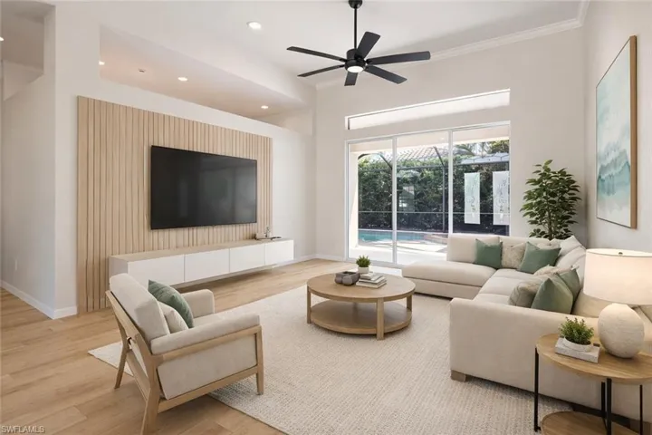 Virtual Remodel of formal living room