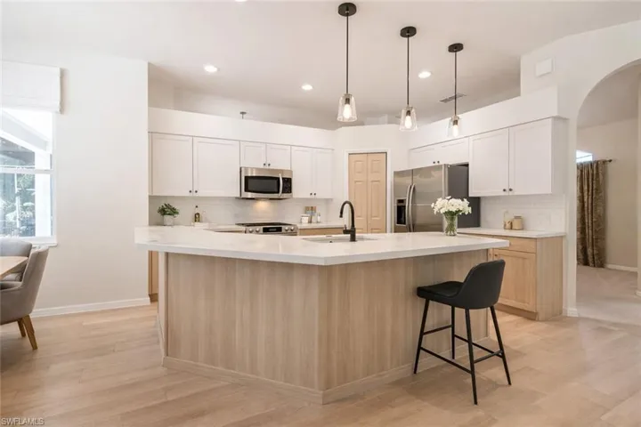 Virtual Rendering of a modern kitchen