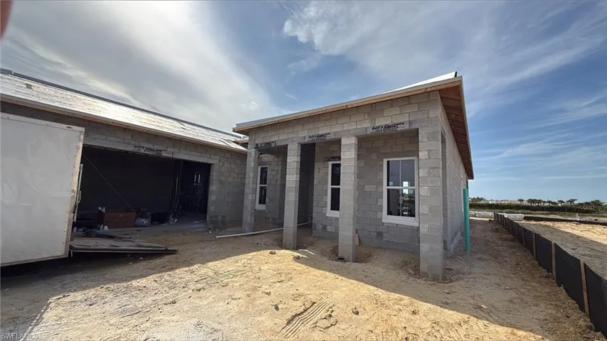Pasco Island Colonial (Home Site #207) Actual photo of home under construction