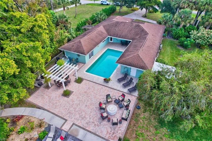 Main house and pool