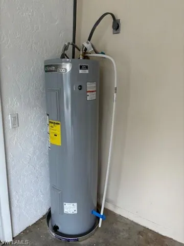 Utilities with water heater