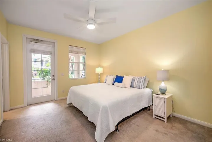 Main floor BR WITH WALK IN AND BALCONY