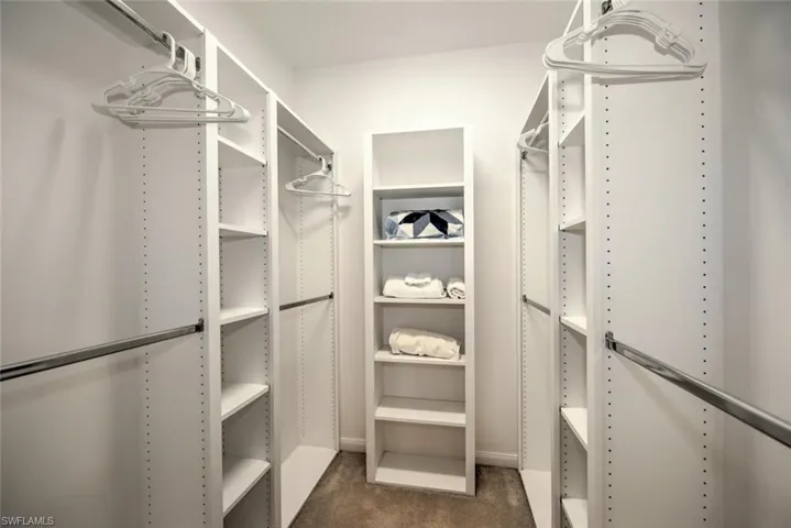 MAIN BR WALK IN CLOSETS