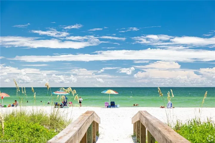 9.5 miles to Barefoot and Bonita Beach .