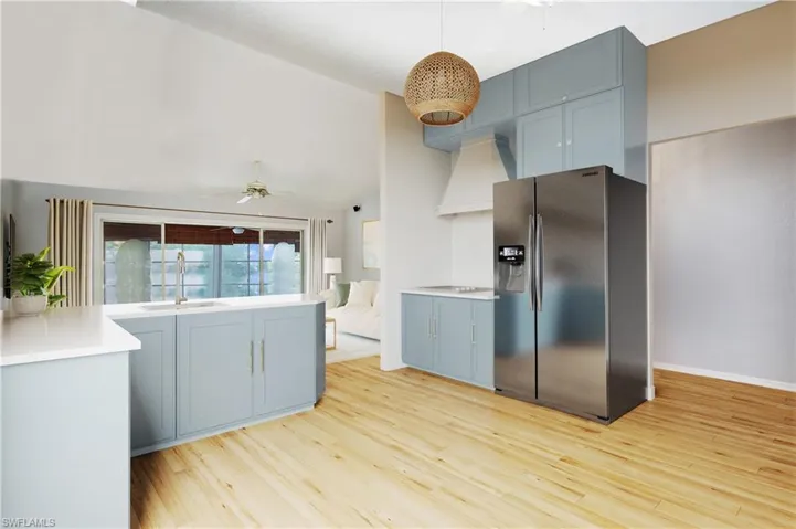 Photo includes reality renovation to showcase the possibility of the kitchen. Design services included with purchase!