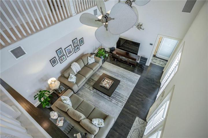 View of Living Room from Upstairs