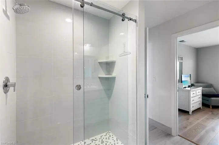 Bathroom two next to second bedroom.