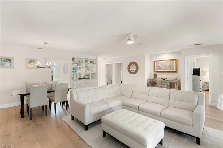Plenty of space to entertain guests.
