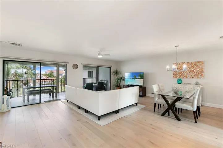 Gorgeous engineered wood floors.