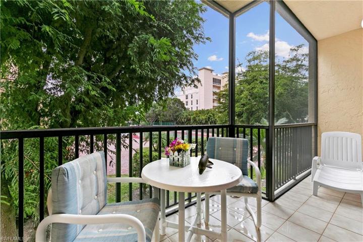 Large screened lanai adjacent to living area