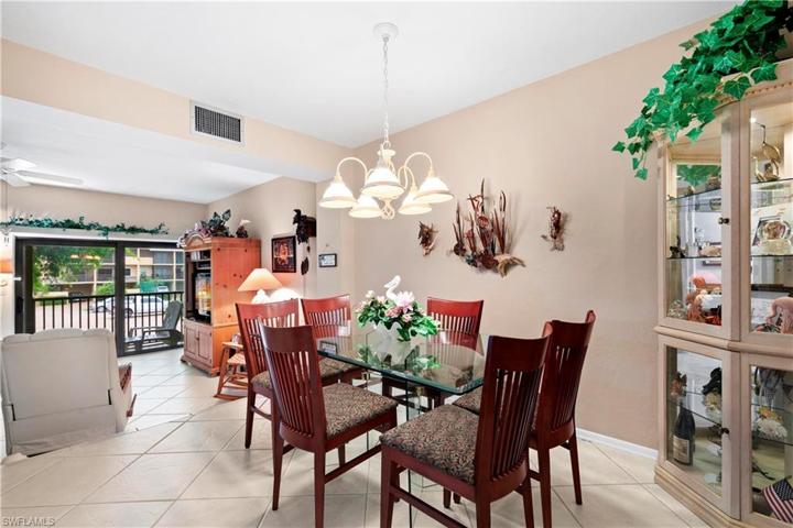 Second level, separate dining area, being sold turnkey furnished