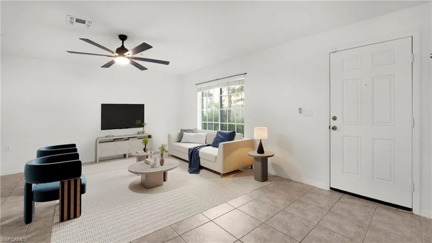 Photo includes virtual staging to showcase the possibility of the home.