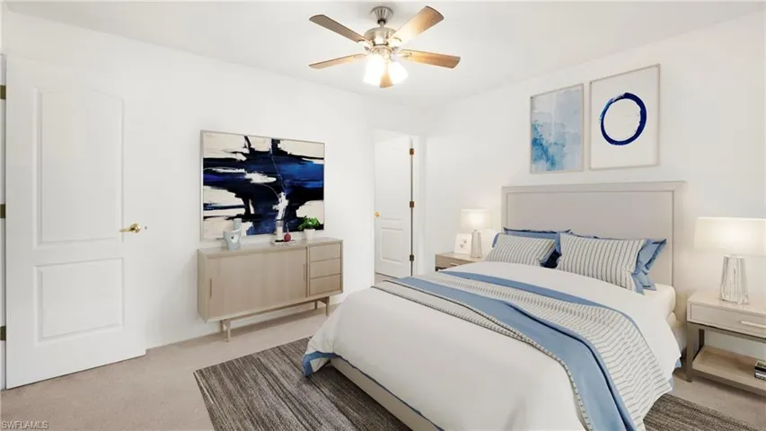 Photo includes virtual staging to showcase the possibility of the home.