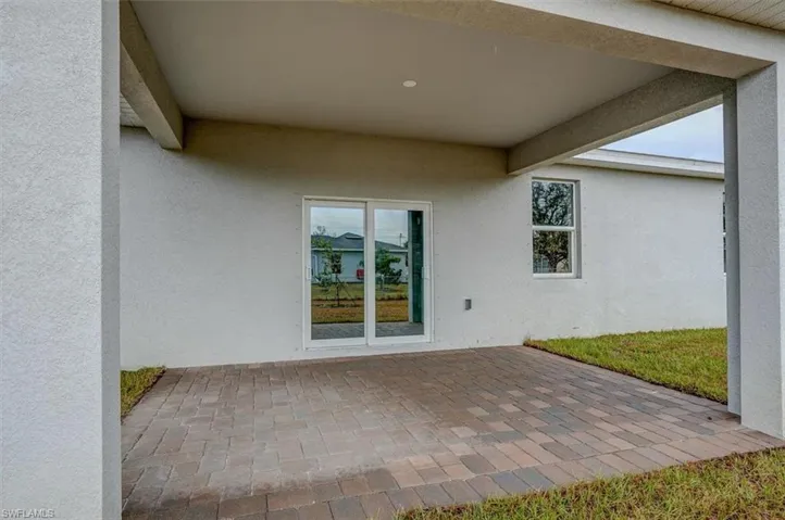 View of patio